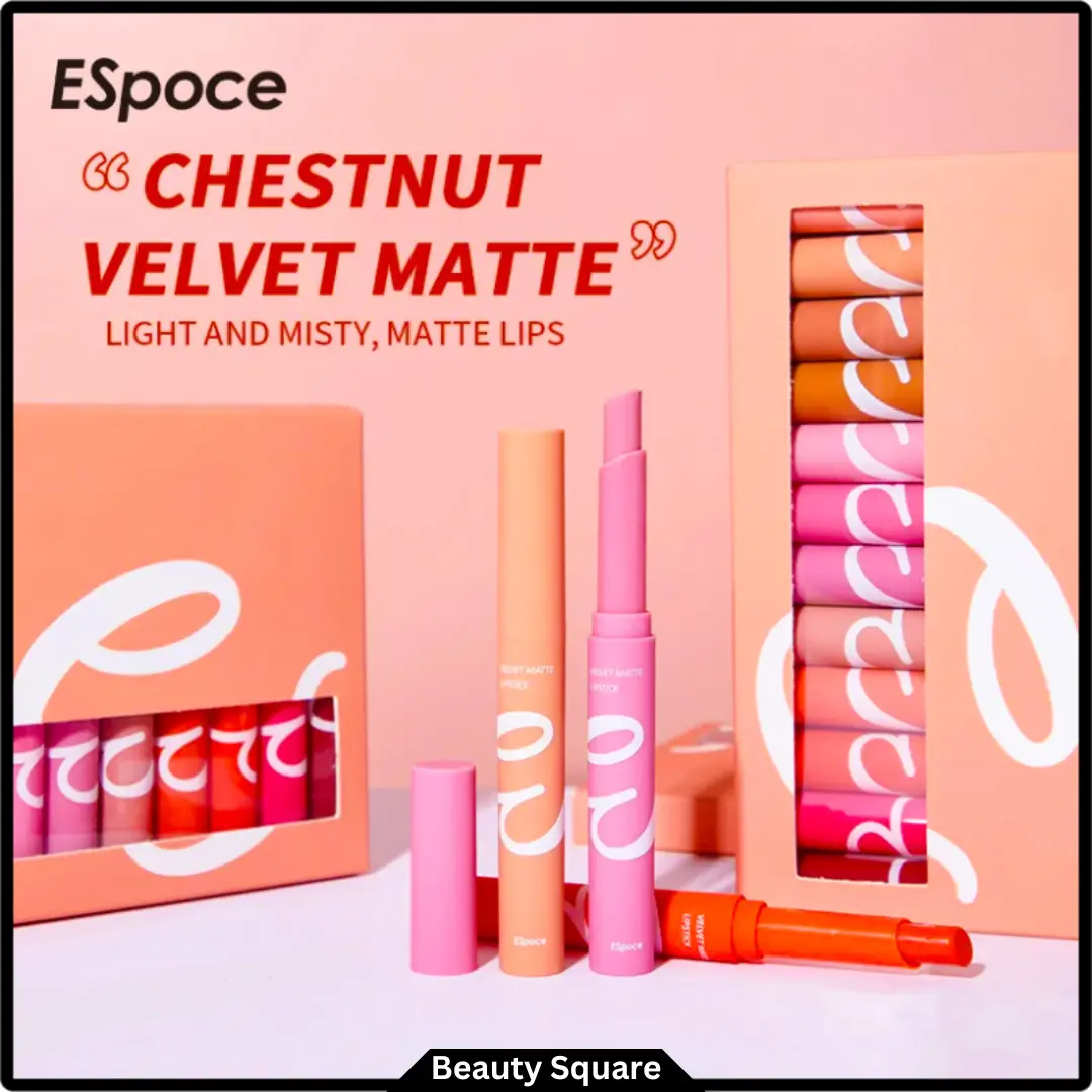 Picture of ESpoce 12 Colors High Pigment Velvet Lipstick Set Multicolor