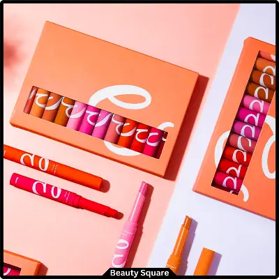 Picture of ESpoce 12 Colors High Pigment Velvet Lipstick Set Multicolor