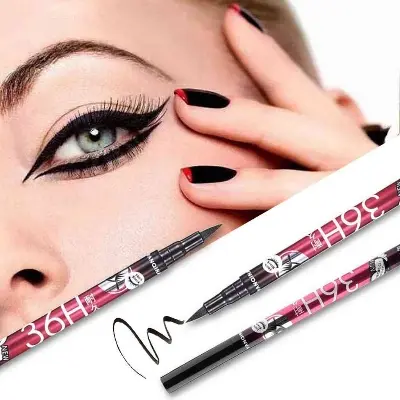 Picture of 36H Long Lasting Waterproof Liquid Eye Liner Pencil kajol - Black