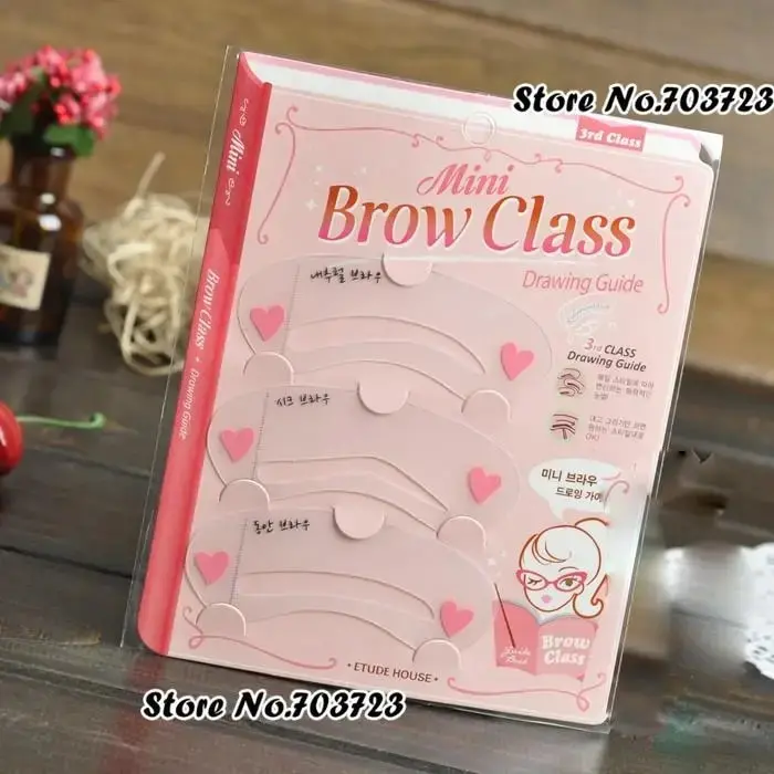 Picture of 3 Different Shape Mini Eyebrow Class Drawing Guide