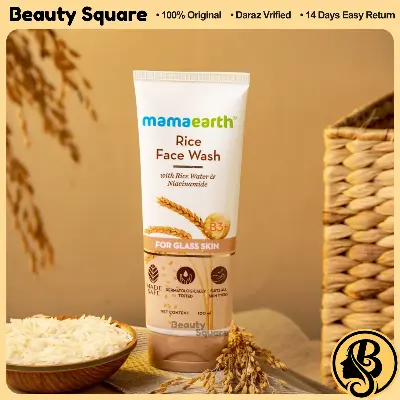 Picture of Mamaearth Rice Water Face Wash with Niacinamide for Glass Skin - 100ml