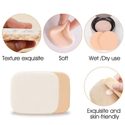 Picture of Keli 6pcs Makeup Sponges Beauty Blending Sponges Cosmetic Powder Puff Facial Makeup Soft Sponges Random Colors & Shapes-Cosmetic Sponges