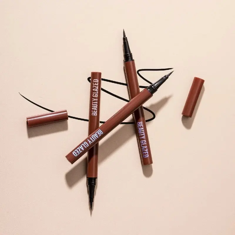 Picture of Beauty Glazed Black Matte Waterproof Long Lasting Liquid Eyeliner Beauty Cosmetics
