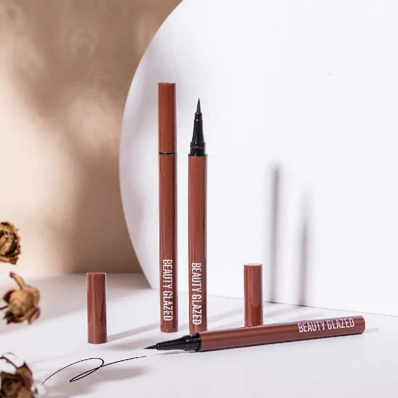 Picture of Beauty Glazed Black Matte Waterproof Long Lasting Liquid Eyeliner Beauty Cosmetics