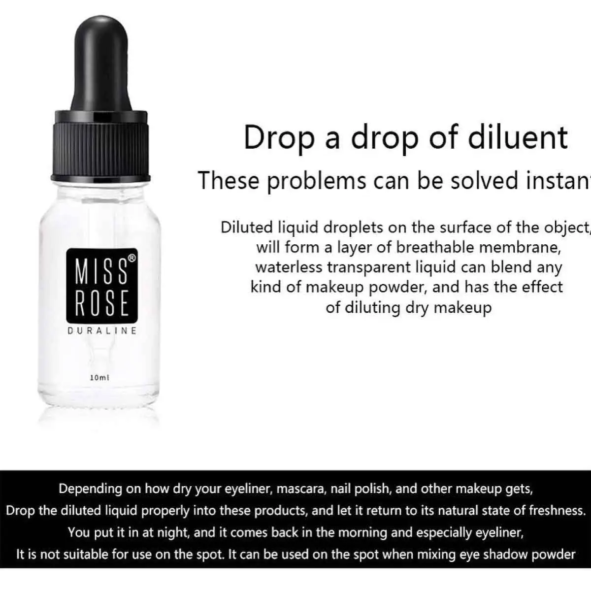 Picture of Miss Rose Duraline Makeup Fixer Liquid 10ml