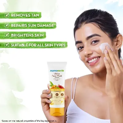 Picture of Mamaearth Ubtan Face Wash - 100ml