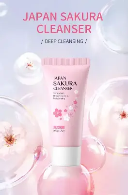 Picture of Laikou Japan Sakura Cleanser Face Wash - 50ml