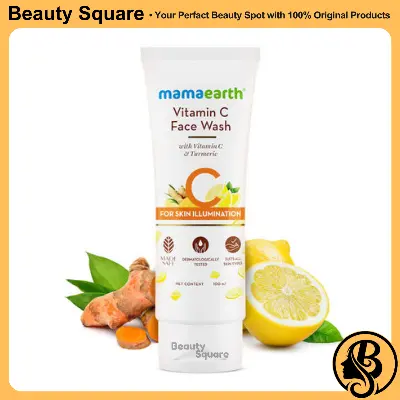 Picture of Mamaearth Vitamin C Face Wash with Vitamin C and Turmeric for Skin Illumination - 100ml