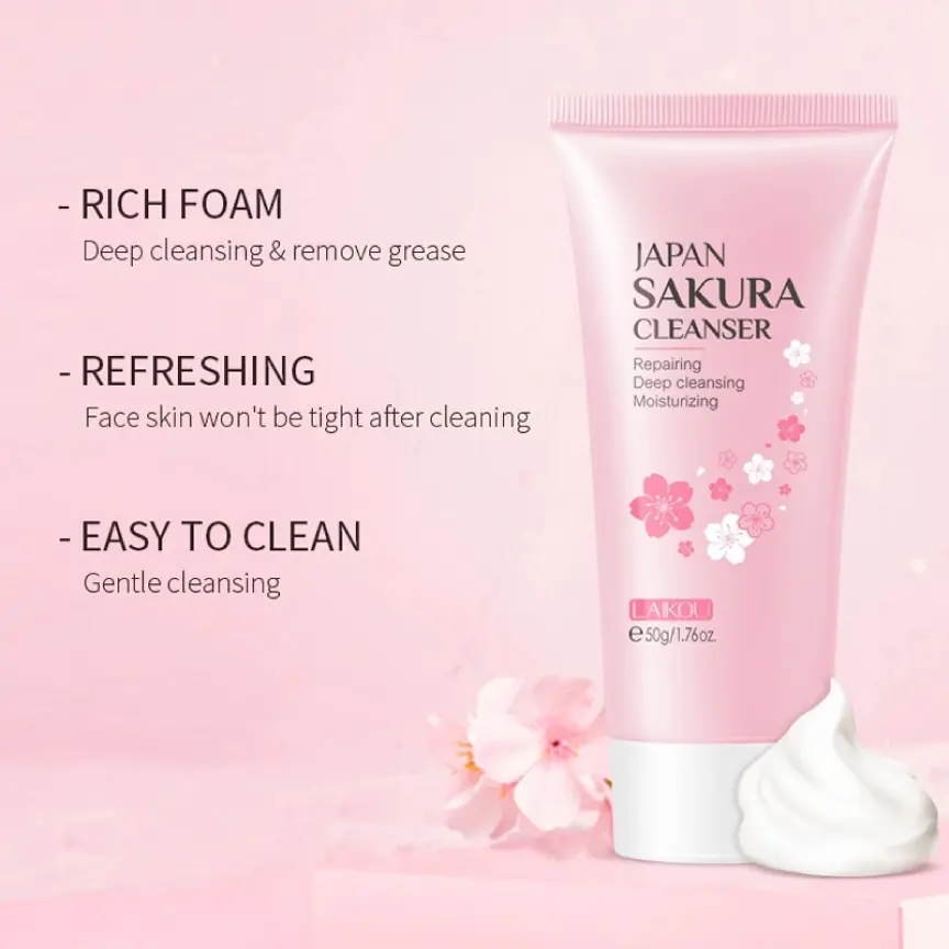 Picture of Laikou Japan Sakura Cleanser - 100gm