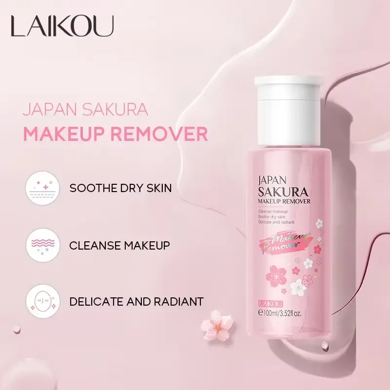 Picture of LAIKOU Gentle Face Makeup Remover Water Clean Dissolved Dirt Makeup - 100ml