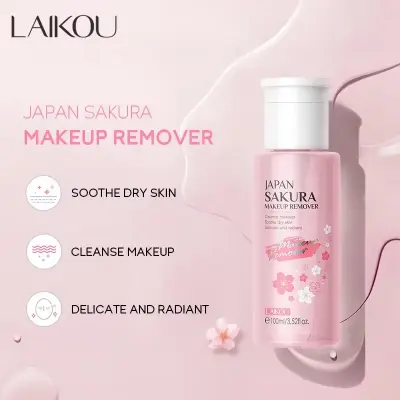 Picture of LAIKOU Gentle Face Makeup Remover Water Clean Dissolved Dirt Makeup - 100ml