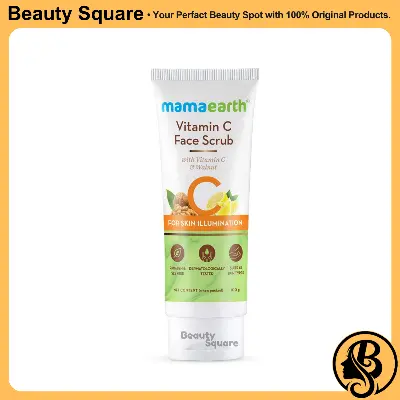 Picture of Mamaearth Vitamin C Face Scrub for Skin Illumination | Gently Exfoliates Dead Cells & Reveals Glowing Skin | Pore Refining & Hydrating Formula
