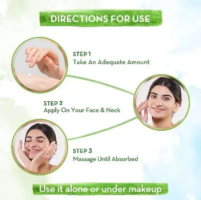 Picture of Mamaearth Rice Oil-Free Face Moisturizer for Oily Skin, With Rice Water & Niacinamide for Glass Skin - 80 g