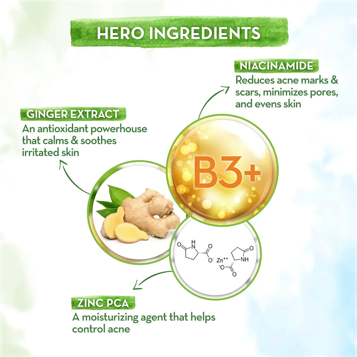 Picture of Mamaearth Skin Correct Face Serum With Niacinamide & Ginger Extract For Acne Marks & Scars-15ml