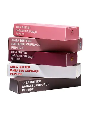 Picture of Fafamoon Long Lasting Lip Gloss, Fafamoon Peptide Lip Tint, 5 Colors Hydrating Lip Gloss Hydrating Moisturizing Lips, Lip Glaze Not Sticky & Dries Quickly Plumping Lip Oil