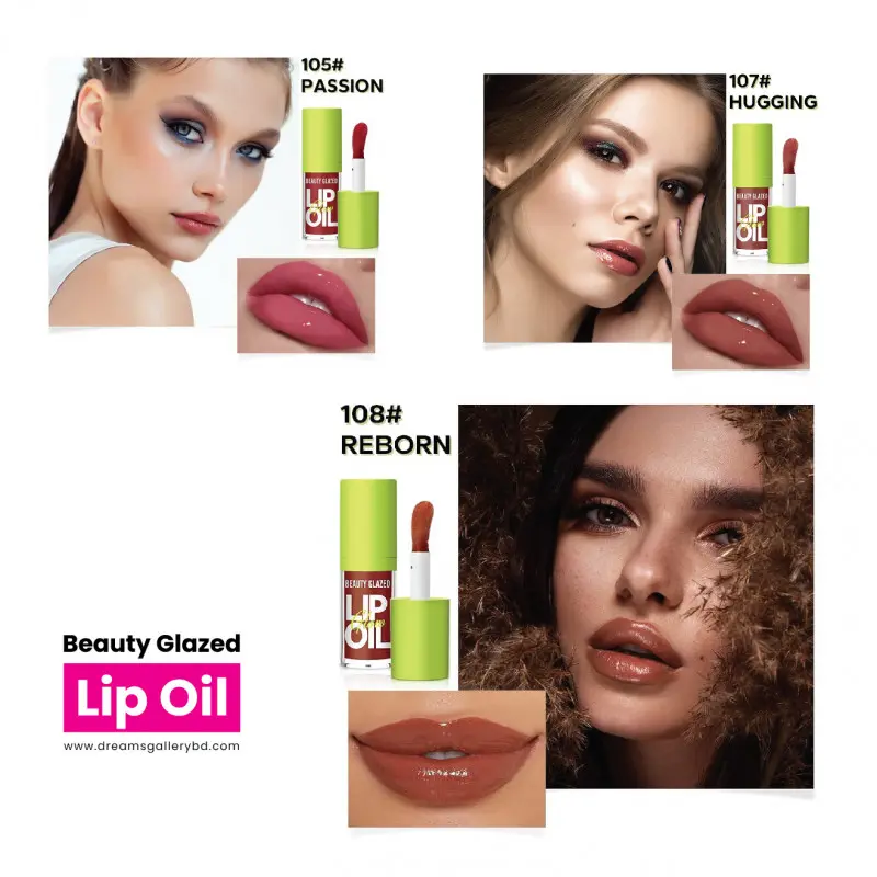 Picture of Beauty Glazed Glow Lip Oil Lip Care Product 4 G