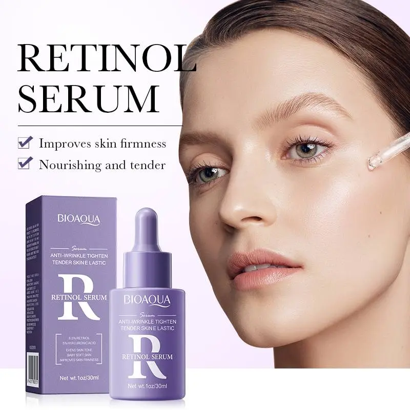 Picture of BIOAQUA Anti-wrinkle Tighten Tender Skin Elastic Retinol Face Serum- 30ml