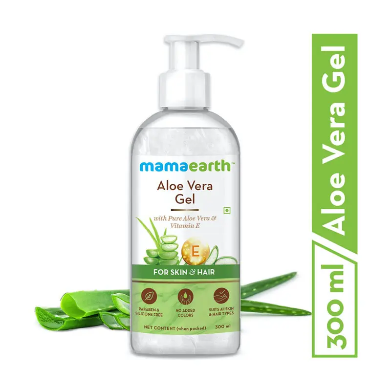 Picture of Mamaearth Aloe Vera Gel for Skin & Hair | Hydrates Dry Skin & Scalp Deep Nourishment for All Skin & Hair Type