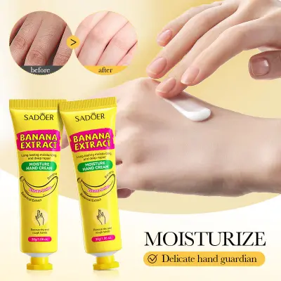Picture of SADOER Anti-cracking Whitening Banana Nourishing Hand Cream  30g