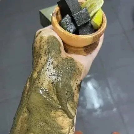 Picture of Fairy Scrub Gluta Soap Green Tea Brightening Face & Body Black Spots Knee - 50g