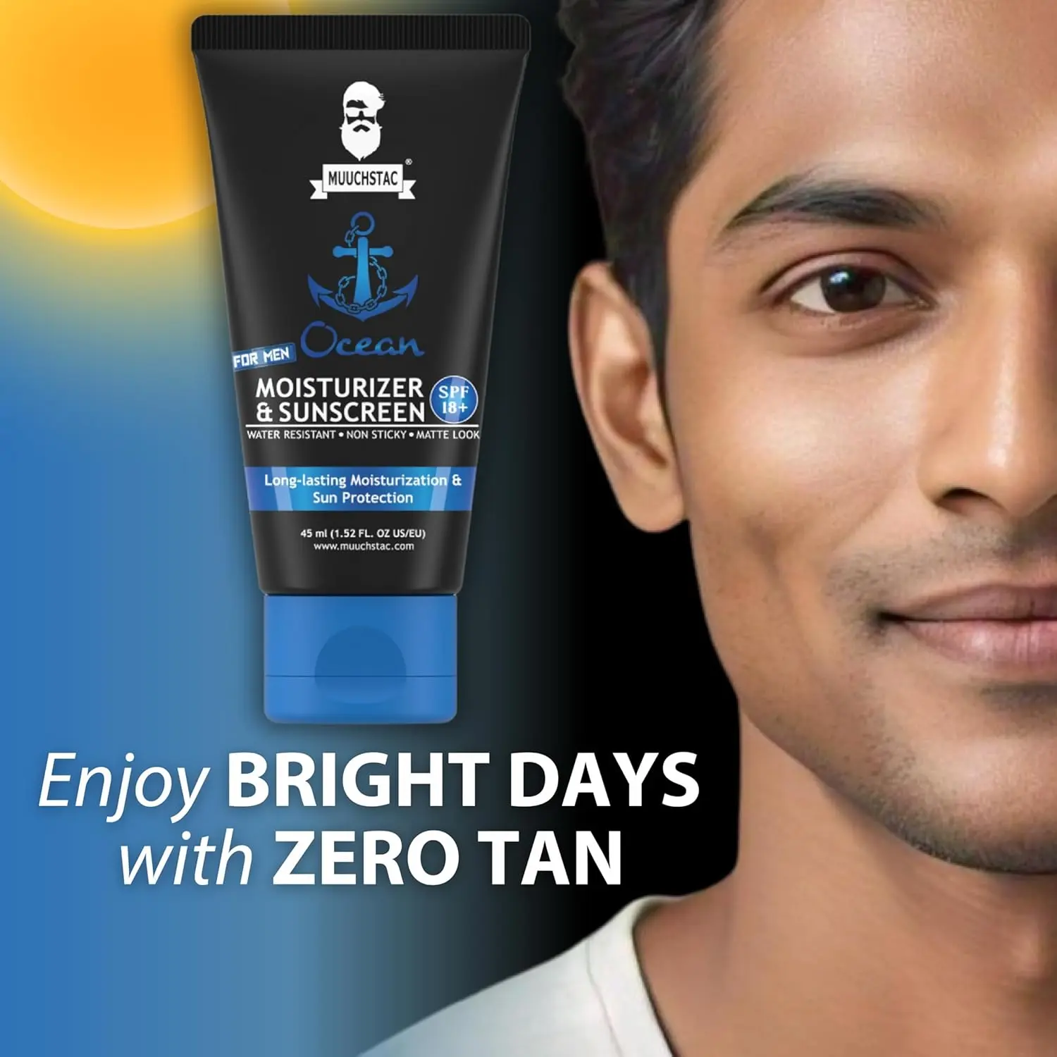 Picture of Muuchstac Mens Ocean Moisturizer & Sunscreen