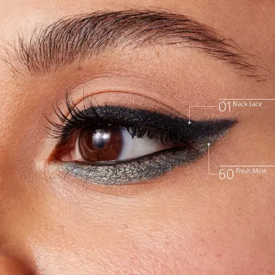 Picture of Sephora 12HR Waterproof Kajal Long-lasting Eyeliner Pen Dark & Intense Color Easy to Apply