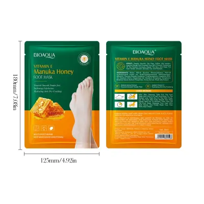 Picture of BIOAQUA Foot Peeling Vitamin E Manuka Honey Moisturizing Foot Mask
