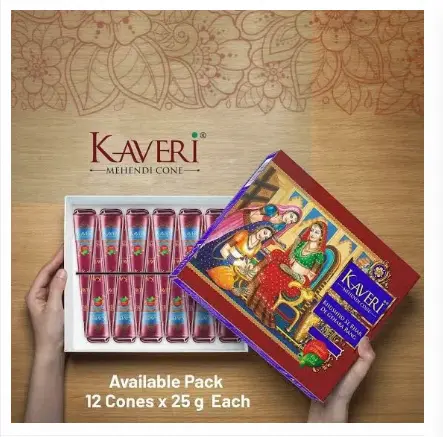 Picture of Kaveri Cone Mehndi-12pcs