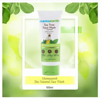 Picture of Mamaearth Tea Tree Pimple Control Face Wash with Tea Tree & Salicylic for Oily & Acne-Prone Skin - 100 ml(packaging may vary)
