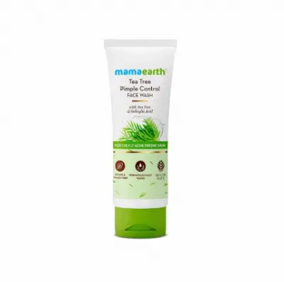 Picture of Mamaearth Tea Tree Pimple Control Face Wash with Tea Tree & Salicylic for Oily & Acne-Prone Skin - 100 ml(packaging may vary)