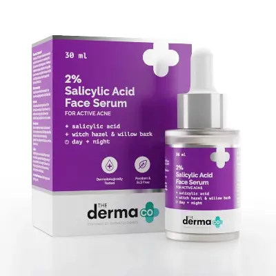 Picture of The Derma Co 2% Salicylic Acid Face Serum for Acne & Acne Marks-30 ml(packaging may vary)
