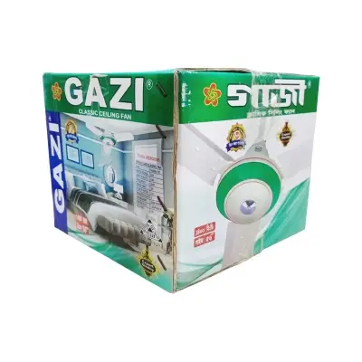 Picture of Gazi classic ceiling Fan, Size: 36"/24", 05 years Warranty Off White
