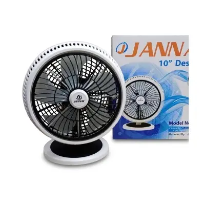 Picture of Jannat 10 inch Hi-Speed Desk fan, Table Fan. White