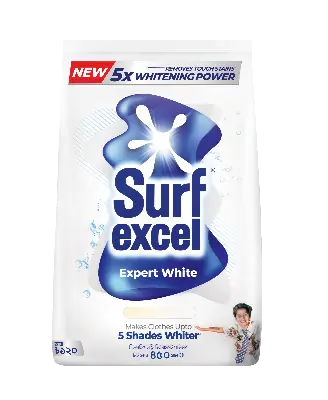 Picture of Surf Excel Expert White Synthetic Laundry Detergent Powder 450g