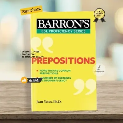 Picture of PREPOSITIONS: Complete list of prepositions by Jean Yate - Premium - Paperback