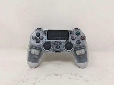 Picture of PS4 DualShock 4 Wireless Controller (Transparent white)
