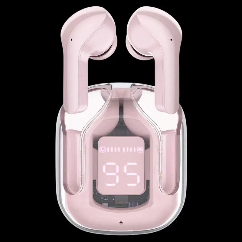 Picture of UltraPods Max Truly Transparent Wireless Earbuds (Pink)