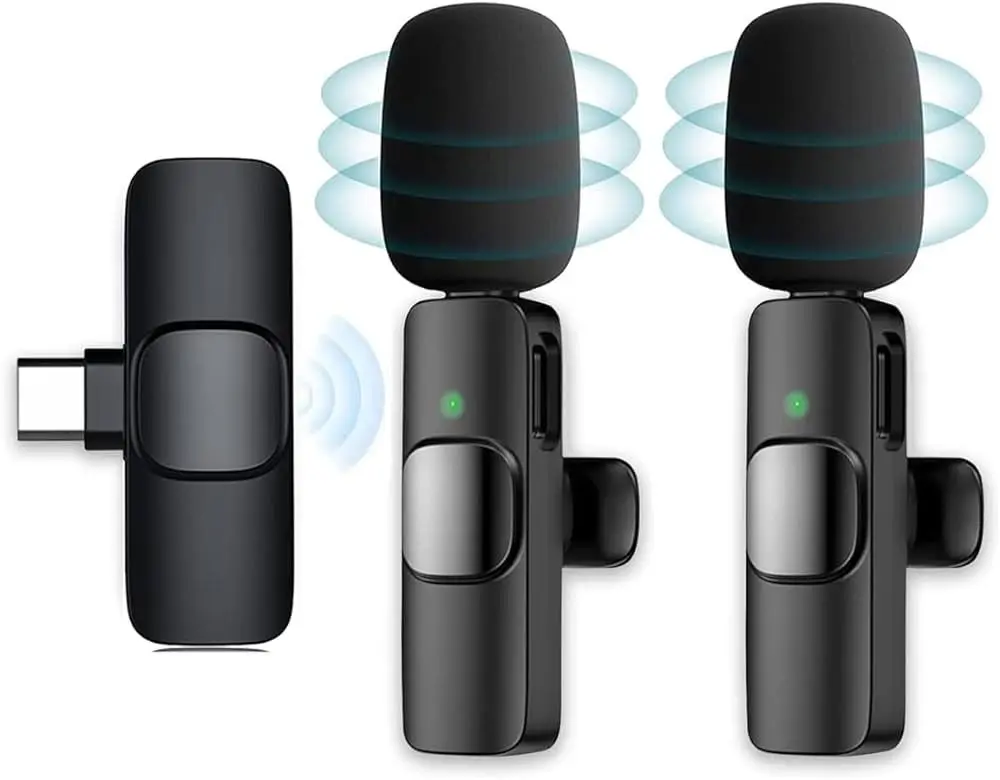 Picture of k9 wireless dual microphone for android (Black)