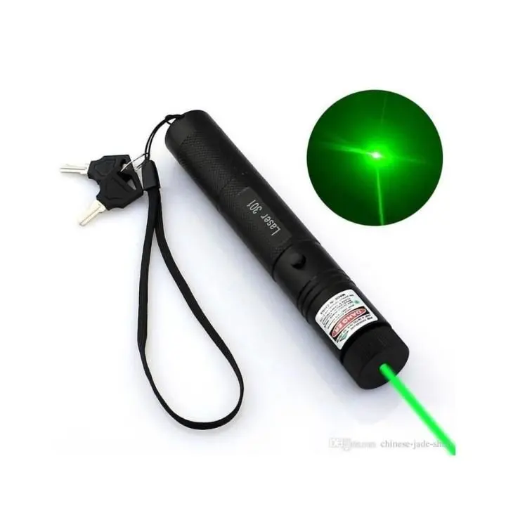 Picture of Green Rechargeable Laser Pinner Laser Light Adjustable Focus (Professional) (Green)