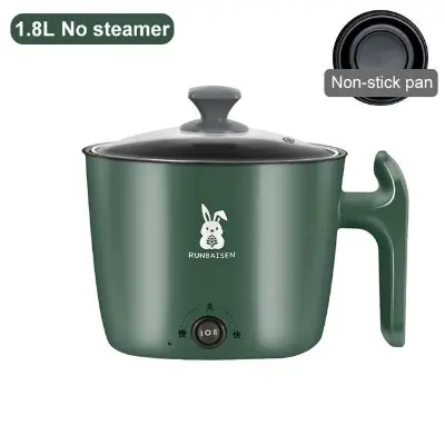 Picture of Electric Rice Cooker 1.8L Multifunctional Non-stick Cooker Electric Cooker Multifunctional Household Small Pot Student Dormitory (Green)
