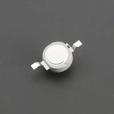 Picture of 20pcs 8mm Bead Diameter WHITE Color 1 Watt DC 3.7V Ultra Bright White 3W COB LED SMD Chip 3.7V LED Light Bulbs(White)