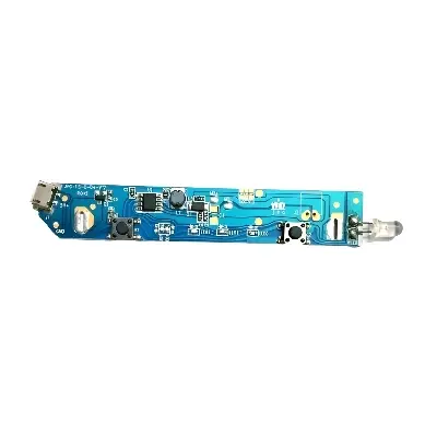 Picture of Mini Rechargeable Fan Circuit Board DC 5V USB Charging Fan Circuit  JPG-FS-8-D4-V12(Blue)