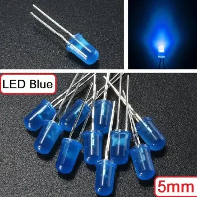 Picture of 50pcs Super Bright 5mm Blue Led Light Round(Blue)