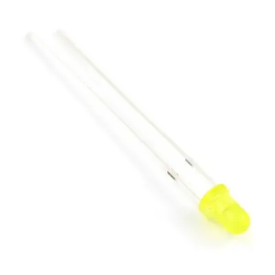 Picture of 100pcs 3mm Yellow Color Led Light Indicator Bulbs Light Emitting Diode Round(Yellow)