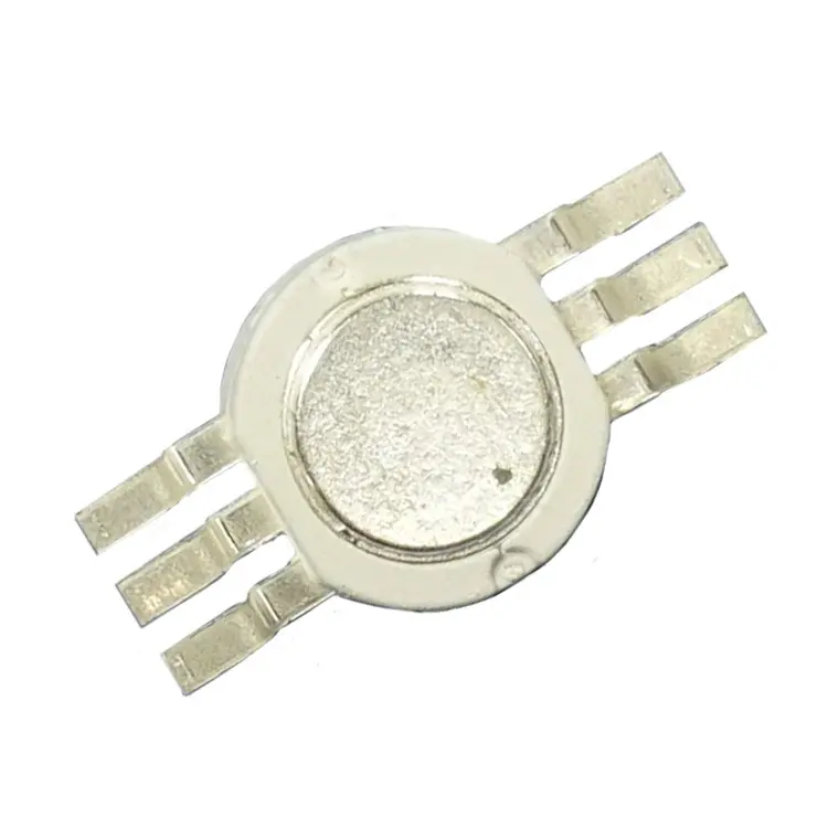 Picture of 3pcs Super Bright High Power 3v RGB SMD Led Chip COB Red Green Blue Clear Leans 1W Led Light(Multicolor)