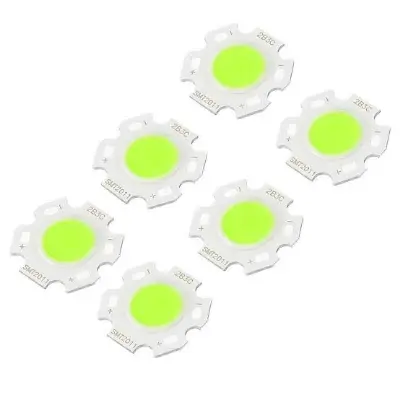 Picture of Green 3W LED SMD Chip DC 9-12V 2B3C With Metal Plate Heatsink Heat Sink Aluminum Base 20mm PCB(Green)