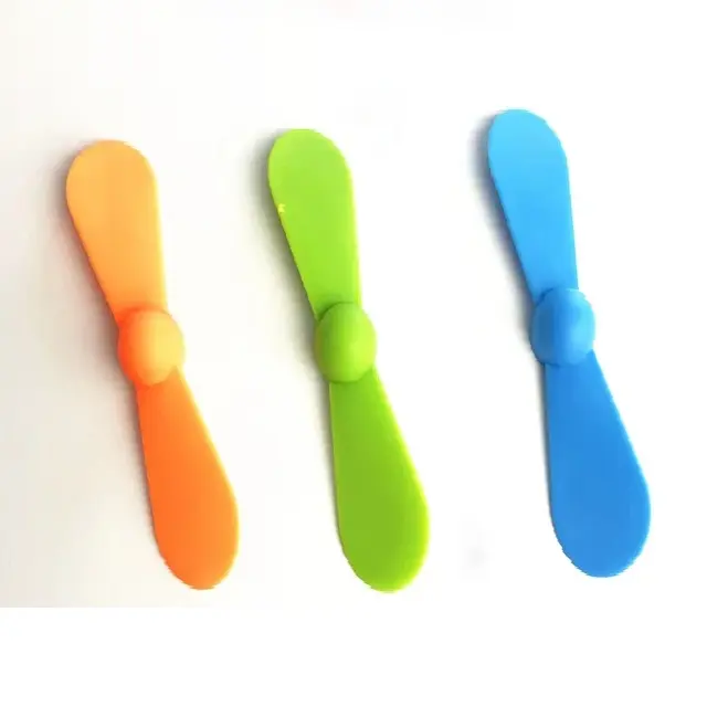 Picture of Rechargeable Lithium Battery Two Blades Portable Mini Hand Fan Sets Dry Making Fan(Multicolor)