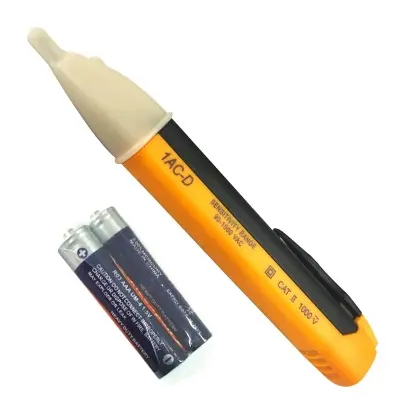 Picture of Electricity Test Pencil Digital 90-1000V 12-1000V AC Voltage Detector Non-Contact Tester Pen Tester Meter Volt Current Electric 1AC-D(Multicolor)