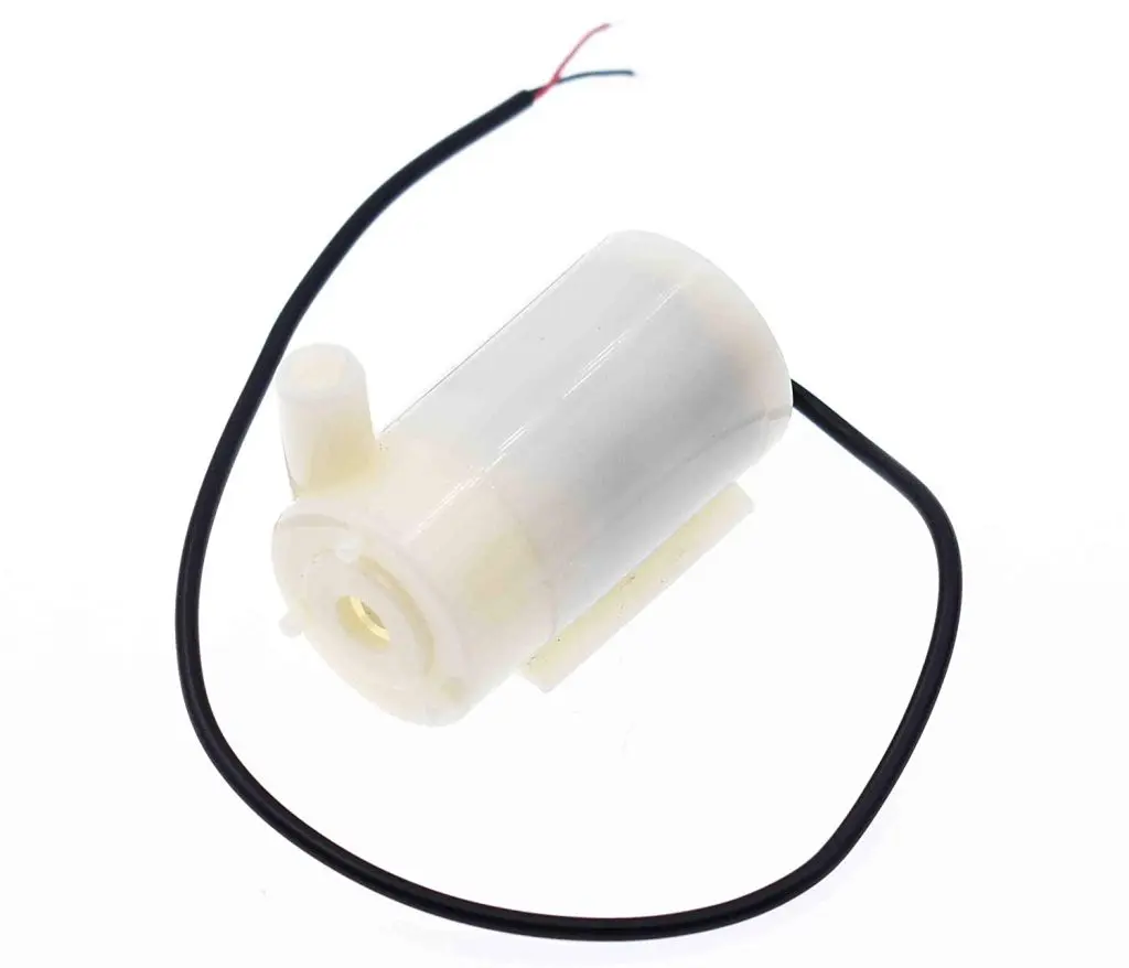 Picture of 3-5V USB / Battery Powered Mini Submersible DC Water Pump 120L/H for Aquarium & Others(White,30 gm)