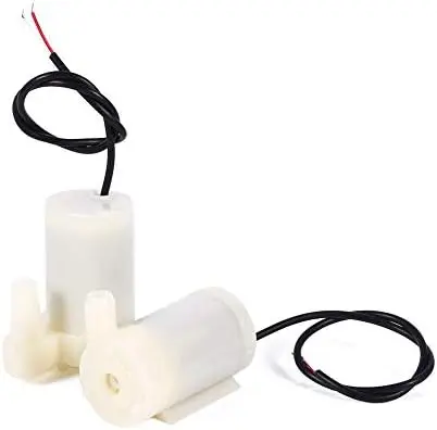 Picture of 3-5V USB / Battery Powered Mini Submersible DC Water Pump 120L/H for Aquarium & Others(White,30 gm)